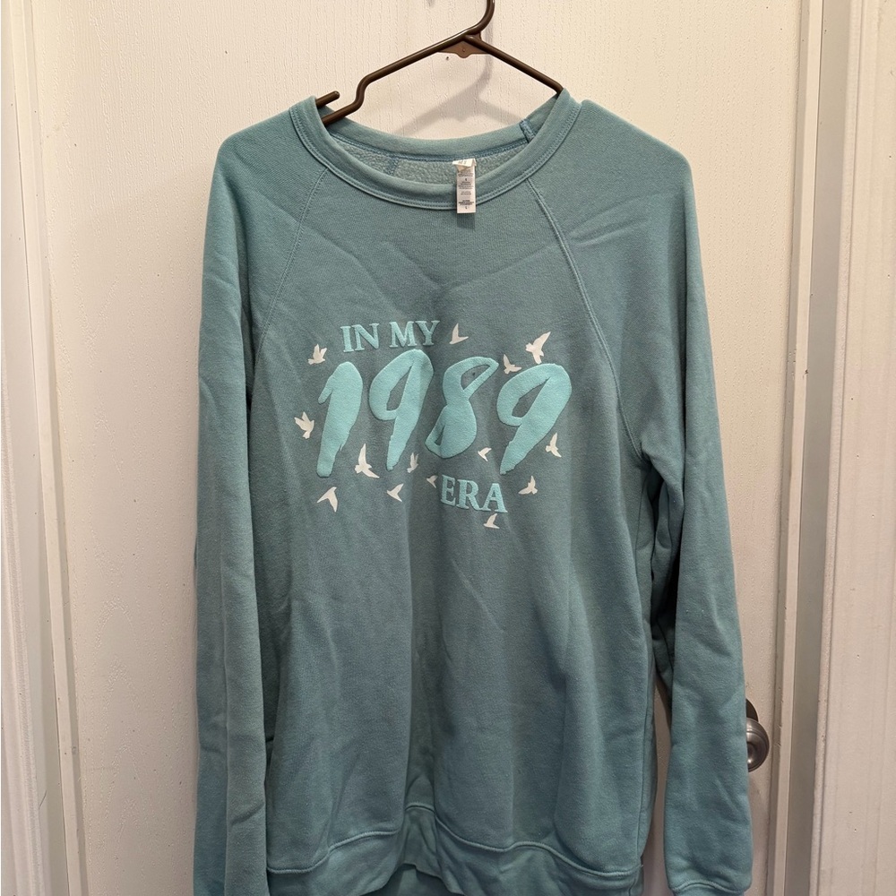 Bella Canvas Blue Graphic Sweater